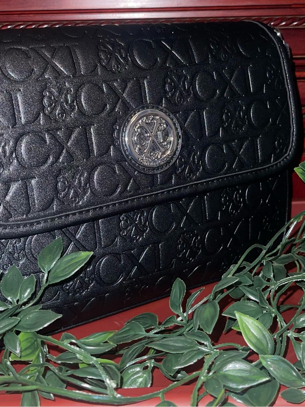 CXL by Christian LACROIX Clara embossed Shoulder purse. NWT